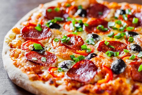 Mittagsangebot: Pizza